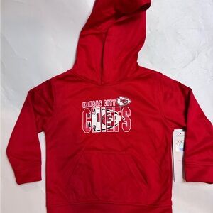 NFL Kansas City Chiefs Kids Red Hoodie